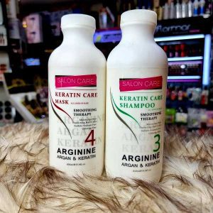 شامپو شماره3 و ماسک مو شماره4 سالن کر Salon Care