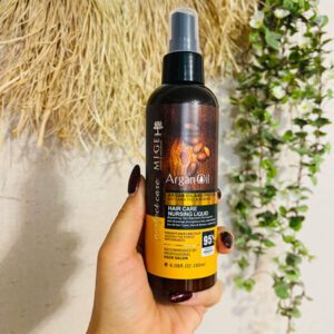 اسپری و شیر مو روغن آرگان میگ mige