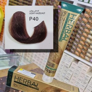 رنگ مو پیکشن سری ترکیبی شماره P40 رنگ فندقی روشن حجم 100 میل