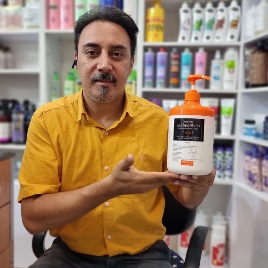 ماسک مو پروتئینه ویتال مکس LPP مخصوص موهای آسیبدیده، رنگ و دکلرهشده ماسک مو پروتئینه ویتال مکس LPP مخصوص موهای آسیبدیده، رنگ و دکلرهشده